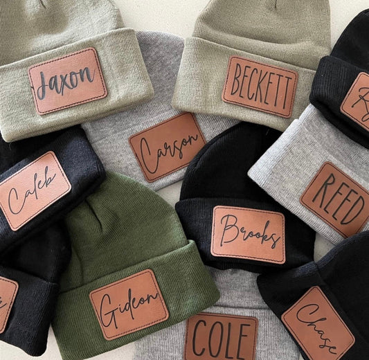 PERSONALIZED NAME BEANIE