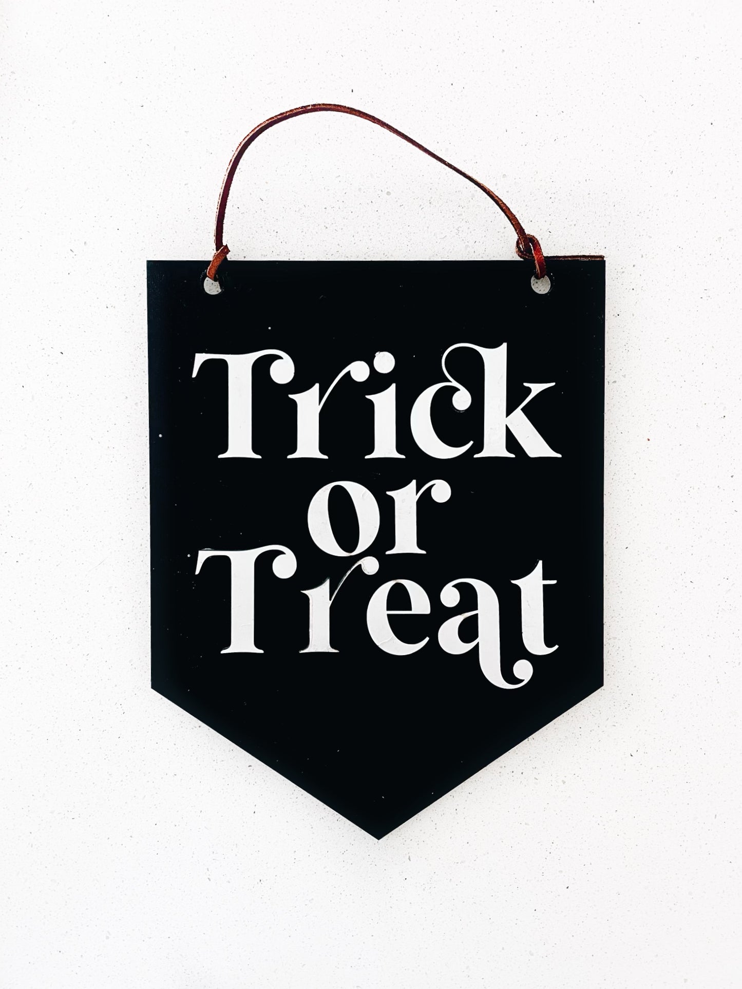 Trick Or Treat Halloween Sign