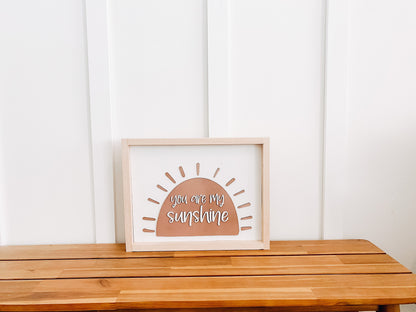 You are my Sunshine Laser Cut Sign