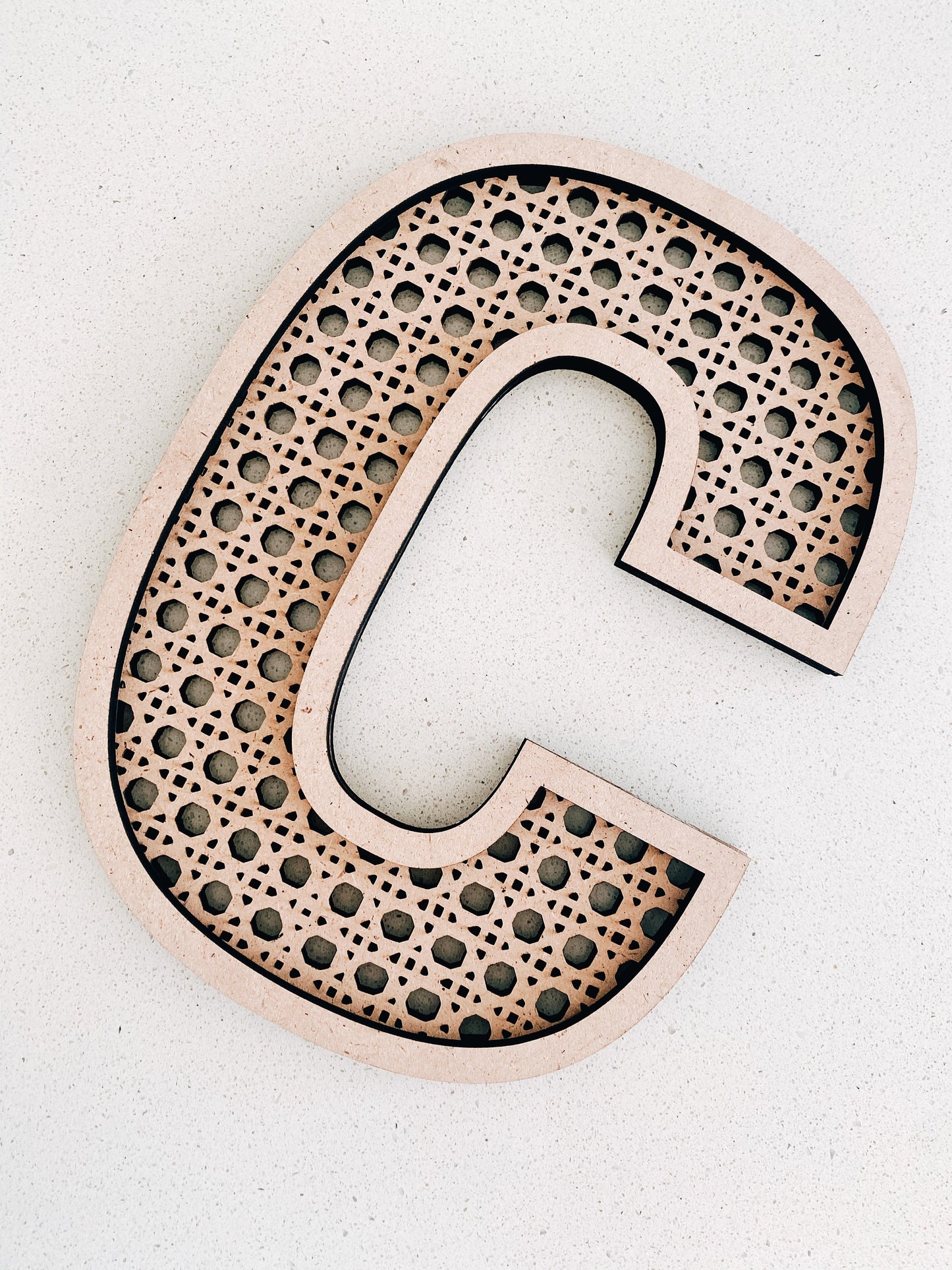 Cane/Rattan Letters